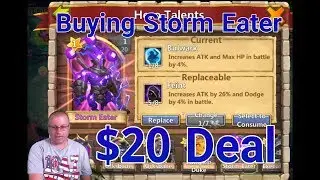 Castle Clash Buying Storm Eater Baby