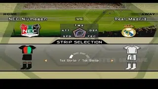 NIJMEGEN VS REAL MADRID - WINNING ELEVEN 11 MASTER LEAGUE (PS2) #7