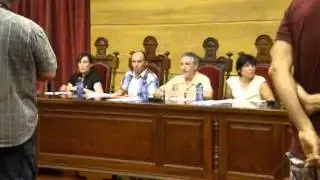 R&eacute;plica de F&aacute;tima Abal e votaci&oacute;n final no Pleno da estatua de Fraga [CTK]