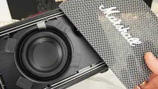 How to remove Marshall Speaker a grill + excursion bass test