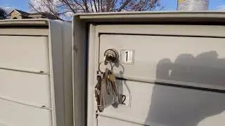 КАК ОТКРЫТЬ ЗАСТРЯВШИЙ ЗАМОК ПОЧТОВОГО ЯЩИКА