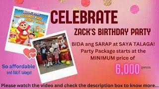 Jollibee birthday party package 2023 | Bida ang sarap at saya  | @JollibeePhilippinesOfficial