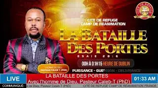 🔥 LE SOMMEIL SPIRITUEL &mdash; UN RISQUE MORTEL || Pasteur Caleb-T || DIMANCHE 26.10.2025🔥