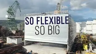 Movable Hangar for Shipyard - Custom Door Design and Installation by Shipyarddoor