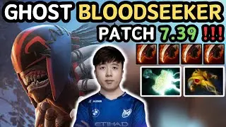 🔥 NEW PATCH 7.39 - Ghost BLOODSEEKER Hard Carry Gameplay vs Flipster Talon 🔥 0 DEAD - Dota 2