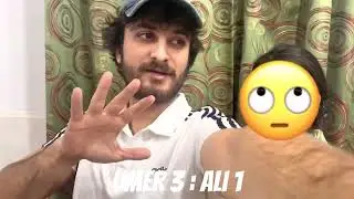 Ali Butt vs Umer Butt - Badminton Game - Family Kisko Support kr rehe 🤣- Ali Butt Vlog