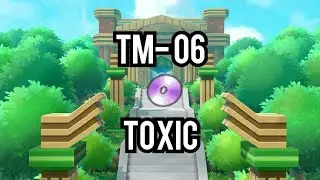 | Pokemon Fire Red & Leaf Green | Location of TM - 06 ( Toxic)