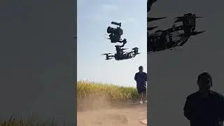 FPV + Gimbal + Transmission =🔥 DJI RS 3 Pro and DJI Transmission 🎬 @lityang512  #shorts