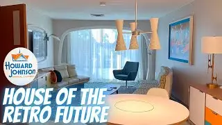 Staying at the House of the Retro Future Suite at Howard Johnson Anaheim Next to Disneyland!
