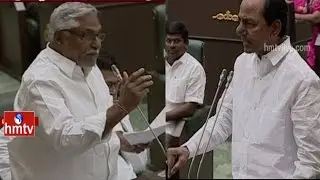 CM KCR Vs Jeevan Reddy | War Of Words Over Gangster Nayeem Case |  Telangana Assembly | HMTV