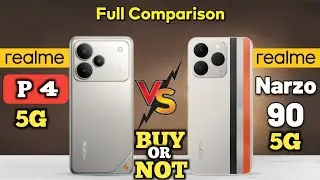 Realme Narzo 90 5G против Realme P4 5G &ndash; какой из них стоит купить в 2025 году? Полное сравнение.