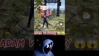 The Adams vs Bunny 🐰😱 Adam tips and tricks #freefiremax #freefire #garenafreefire #shorts