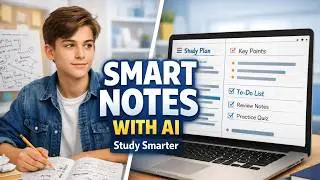 How to Make Better Notes Using AI Tools | Smart Study Guide for Students