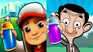 Subway Surfers BOOMBOOT vs Mr BEAN Run Gameplay HD