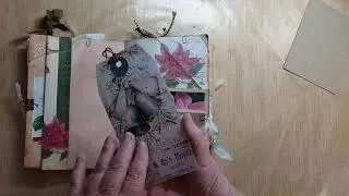 Primitive Calendar idea plus Christmas journal for Elizabeth SPOILER!