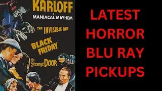 LATEST HORROR BLU RAY PICKUPS