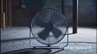 10 Hours Industrial Floor Fan White Noise for Sleep