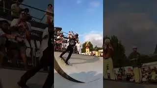 Front side blunt high to low | Skater: Danny Leon #shorts