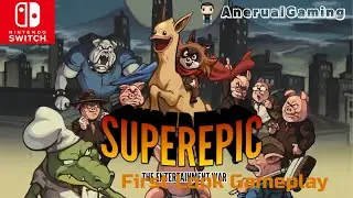 Nintendo Switch - SuperEpic: The Entertainment War - Gameplay (NO COMMENTARY)