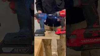 Bosch Freak vs Craftsman RP Impact Drivers! #bosch #craftsman