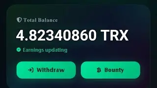 New Free TRX Cloud Mining Site 🤑 || Crypto Mining || Cloud Mining || Tron Mining || Mining