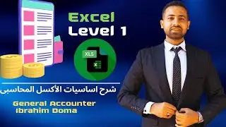 شرح اساسيات الأكسل المحاسبى (Excel level 1)#excel #pfa 