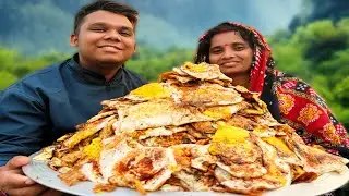 1000 Eggs Omelette Recipe || Omelette Recipe || Street Food || @Foodie-Jaan 