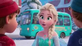 Elsa and the Glitter Sky Bus 2 🌟🚌✨ &mdash; A Sparkling Sky Adventure for Kids!