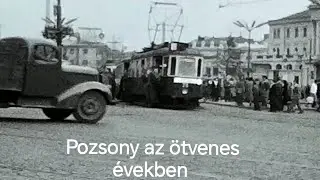 Kirándulás Pozsonyba és környékére az ötvenes években.
