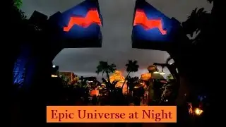 Epic Universe at Night