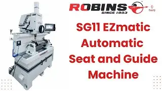 Robins SG11 EZmatic Automatic Seat and guide Machine #robinsmachines #enginerebuilding