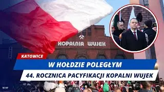 44. ROCZNICA PACYFIKACJI KOPALNI 
