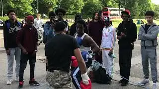 Semi pro boxer vs amateur boxer round 1