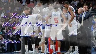 10 Teams That lost To The 76ers In The 2015-16 NBA Season