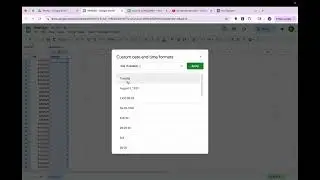 Ensemble Director Spreadsheet Course: WEEKDAY