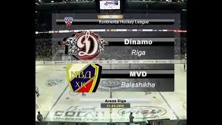 КХЛ-2008/2009.  Динамо (Рига) - МВД (Балашиха)  11.09.08.