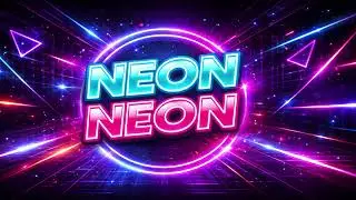 Neon Lights Visual Loop &ndash; 15 Minutes Futuristic Synthwave Glow for Relax, Study, Chill & Sleep