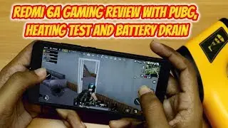 Redmi 6A Gaming Review (with PUBG), Heating Test and Battery Drain (Hindi)
