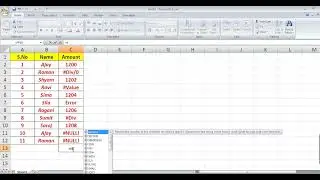 Error Sum Trick In Excel.#excel #exceltutorial #excelshortcuts #exceltips.