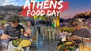 Exploring Athens, Greece | Breakfast, Juice and Ice Cream 🇬🇷
