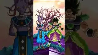 WHO IS THE STRONGEST LORD BEERUS VS BROLY #dbs #dbz #dbzs#shorts #shortvideo