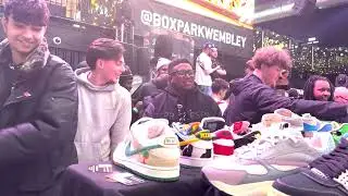 Shopping for Hype Sneakers in Wembley