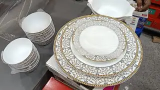Diva From La Opala Dinner Set | #Sovrana #cookware #ramdev #kitchen #dinner #dinnersets
