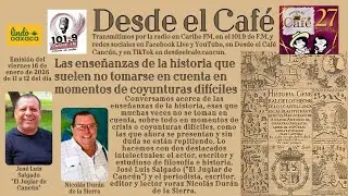 Desde el Café Cancún. Viernes 16.Enero.2026 📱