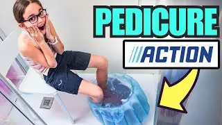PEDICURE IN CASA con lo SHOPPING da ACTION