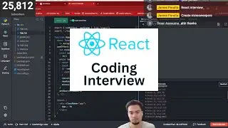 Intermediate React.js Coding Interview (ft. @Alpha-Code)