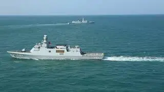 TURKISH NAVY SHIP CONDUCTS NAVAL DRILLS WITH PAKISTAN NAVY