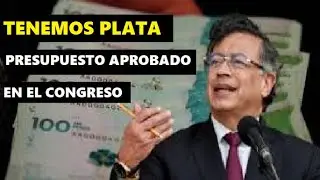TENEMOS PLATA APROBADO EL PRESUPUESTO