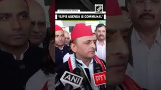 &ldquo;BJP's agenda is communal&hellip;&rdquo; Samajwadi Party Chief Akhilesh Yadav slams BJP