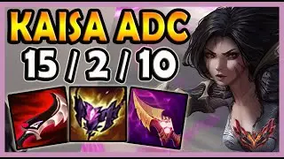 Kaisa vs Vayne (57% WIN RATE) ADC - Korea GrandMaster Patch 13.20 ✅
